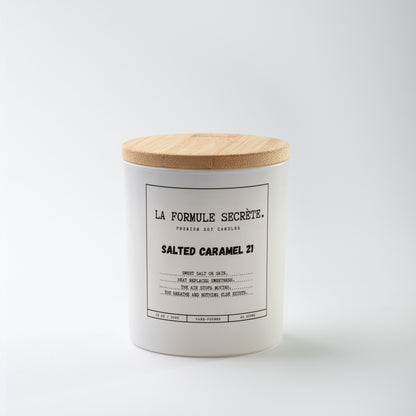 LA FORMULE SECRÈTE | SALTED CARAMEL 21 | Премиум соева свещ