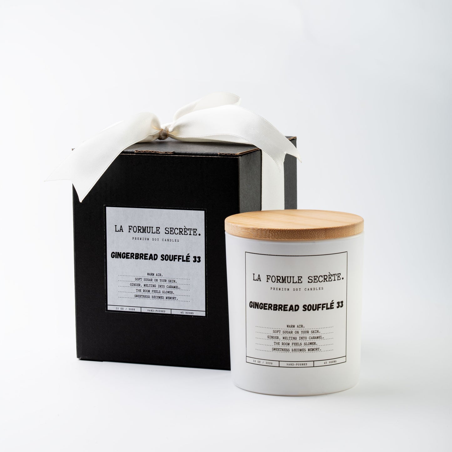 LA FORMULE SECRÈTE | GINGERBREAD SOUFFLÈ 33| Премиум соева свещ