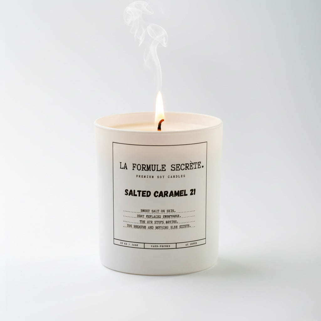 LA FORMULE SECRÈTE | SALTED CARAMEL 21 | Премиум соева свещ