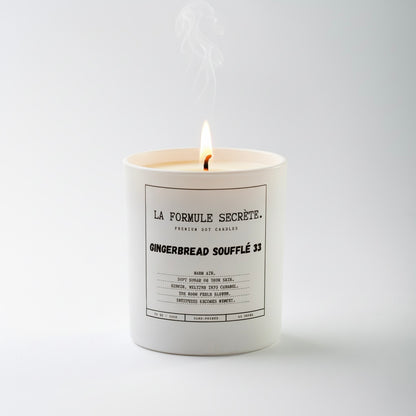 LA FORMULE SECRÈTE | GINGERBREAD SOUFFLÈ 33| Премиум соева свещ