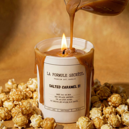 LA FORMULE SECRÈTE | SALTED CARAMEL 21 | Премиум соева свещ